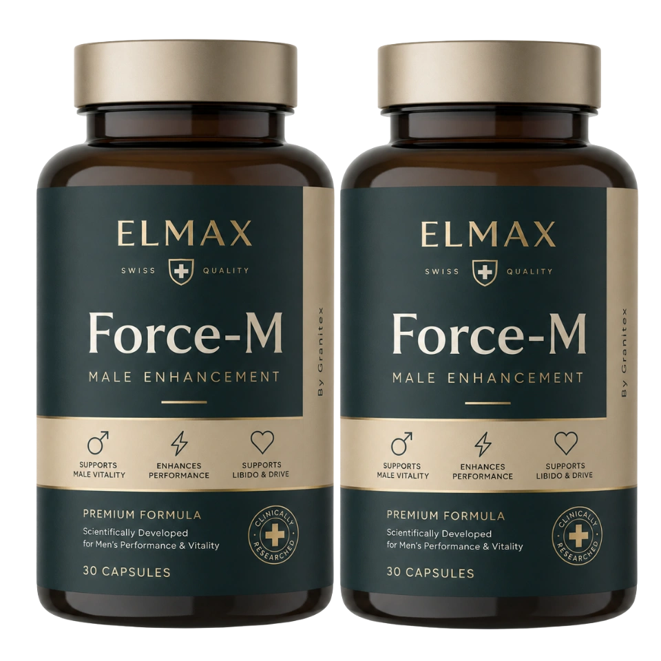 Zwei Packungen Elmax Force-M für 60 Tage